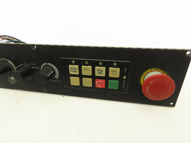 Anilam 23000210 Turning Center Spindle Axis Jog Emergency Stop Control Panel
