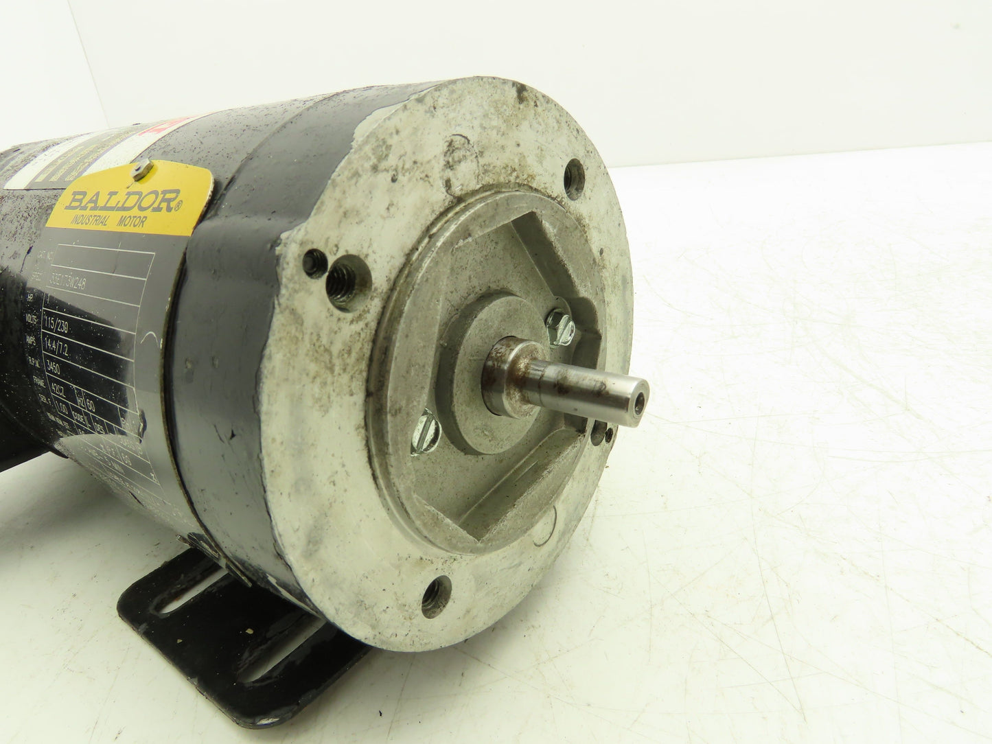 Baldor 33E173W248 AC Motor 1Hp 3450rpm 115/230v 1ph 42CZ TENV