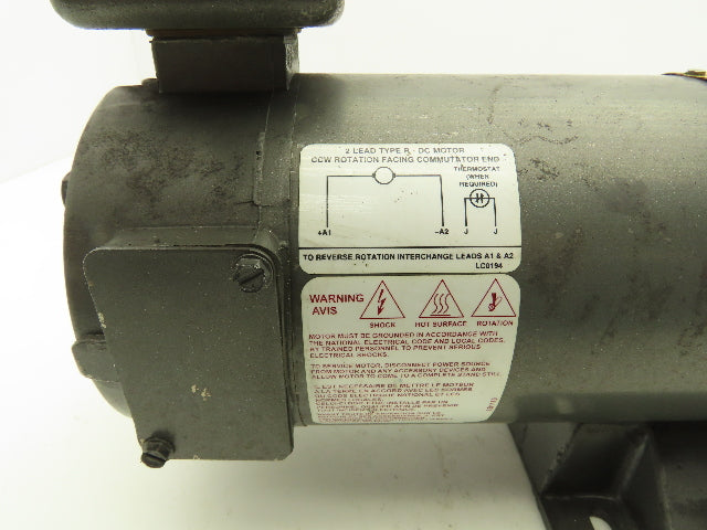 Baldor-Reliance CDP3330 90V DC Motor .5Hp 1750rpm 56C TENV