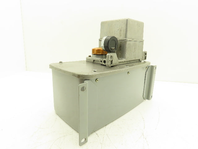 Showa LCB4 7864 Lubrication Oil Pump Machine Oiler 6L Steel Tank 0.1 L/Min 200V