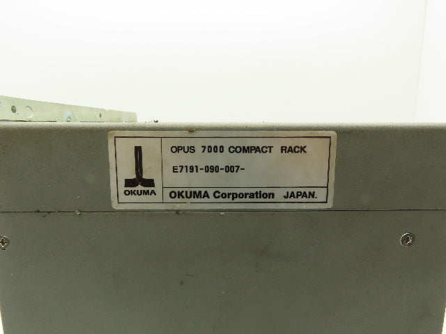 Okuma E7191-090-008 Opus7000 PLC Chassis Enclosure Only