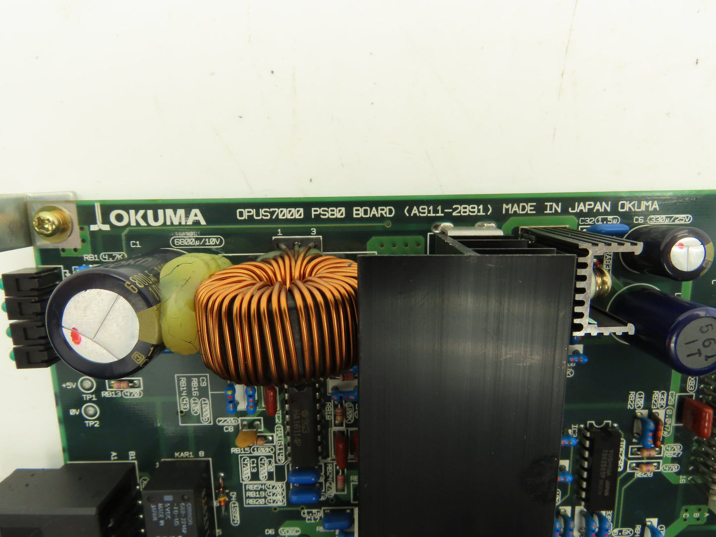 Okuma 1911-2891-26-154 Opus7000 PS80 Power Supply Circuit Board E4809-045-229