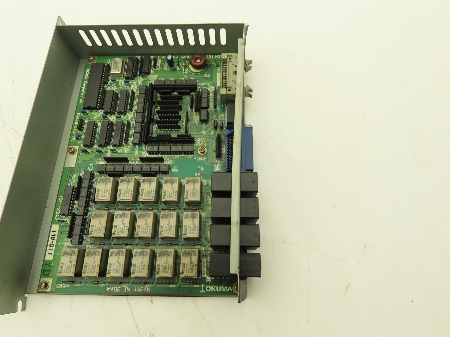 Okuma FUB-P4R2 Controller Card OPUS 7000 Ver 2.0 Lot of 2