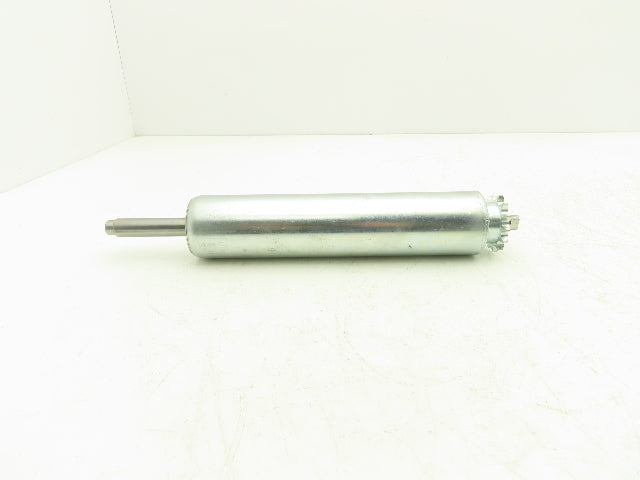 Rulmeca Sprocket Drive Steel Conveyor Roller 50mm Dia 245mm BF Ext Shaft