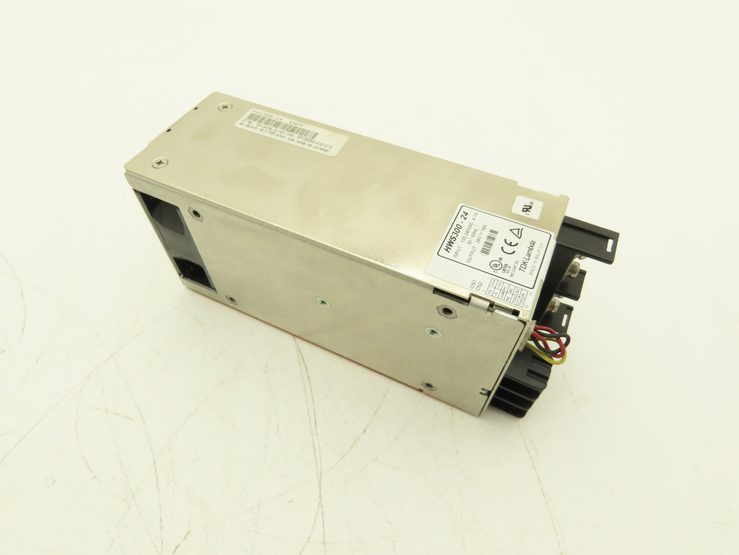 TDK-Lambda HWS300-24 Switching Mode Power Supply 24VDC 14A Out 100-240VAC Ph In