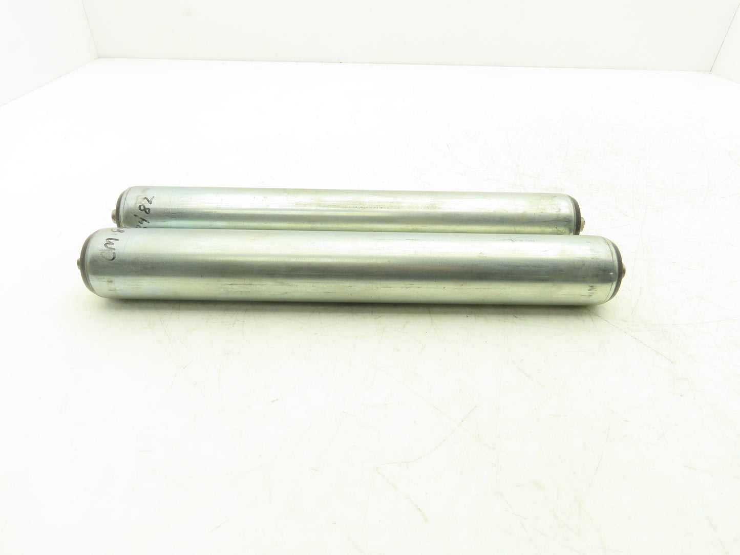 Interroll 1100 Gravity Conveyor Roller 50mm Dia 370mm BF Lot of 2