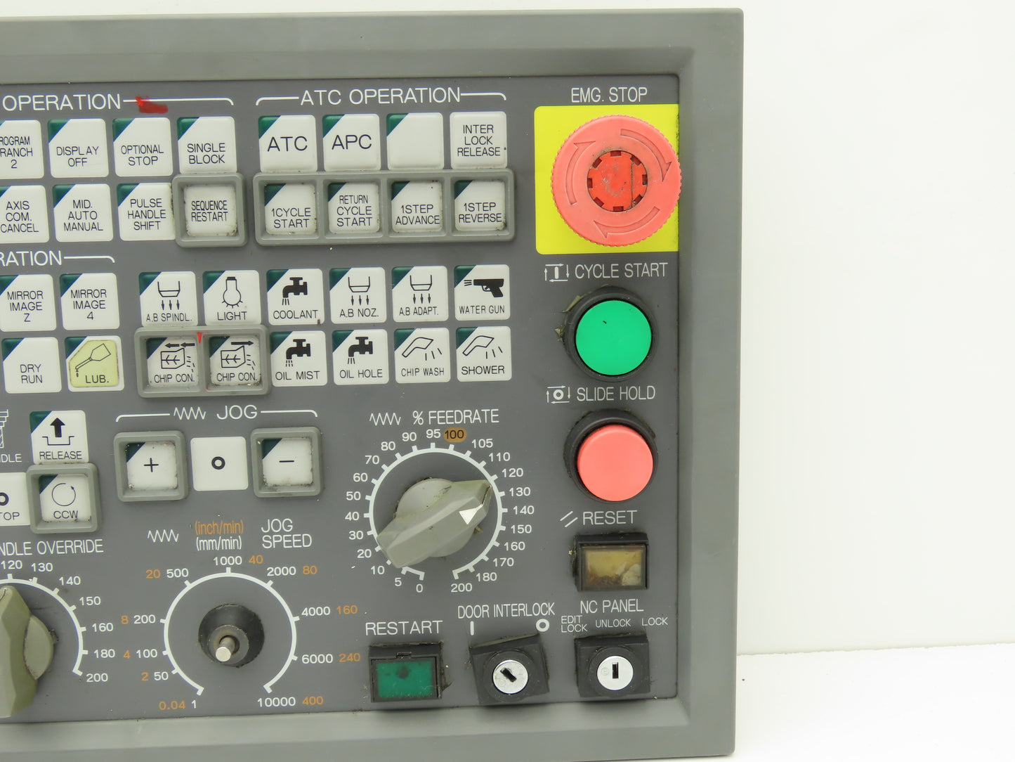Okuma MPN7000M-S Operator Control Panel E0105-566-103-2