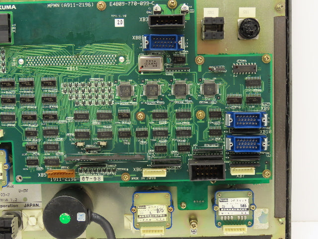 Okuma MPN7000M-S Operator Control Panel E0105-566-103-2