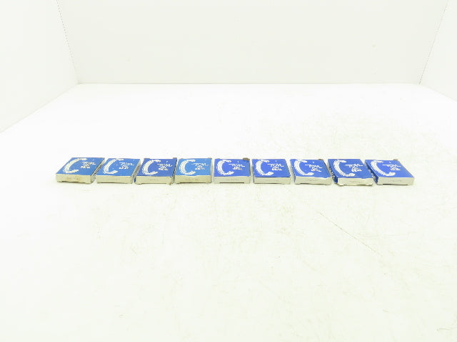 TCM 17-47-7SC Metric Oil Seal Nitrile Rubber Single Lip 17x47x7mm Lot of 9