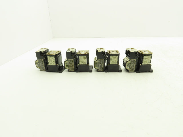 Fuji SJ-0G/UL Motor Starter W/Overload Relay 1PH 3HP 600VAC 120VAC Coil Lot Of 4