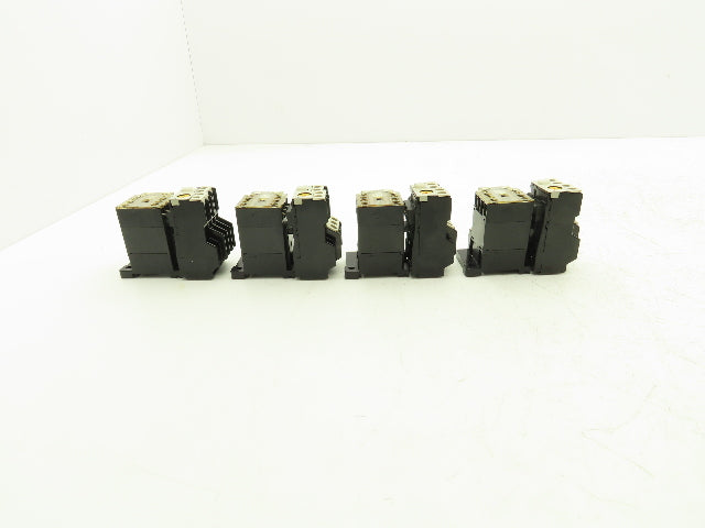 Fuji SJ-0G/UL Motor Starter W/Overload Relay 1PH 3HP 600VAC 120VAC Coil Lot Of 4