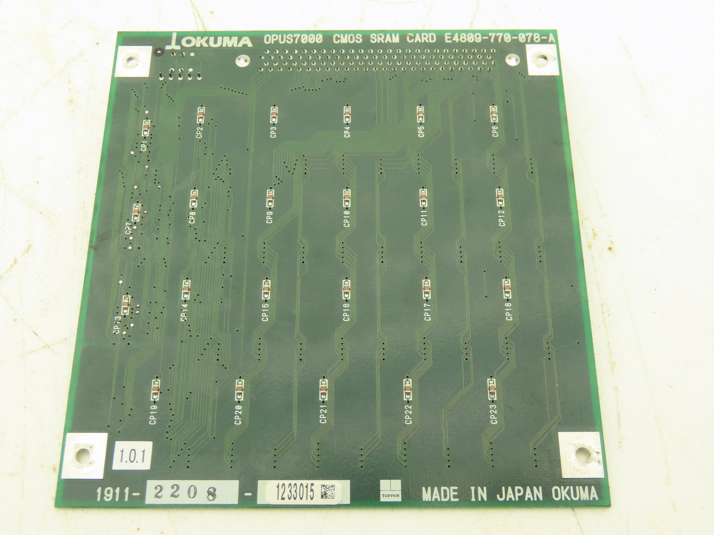 Okuma E4809-770-078-A Opus7000 CMOS SRAM Card Module