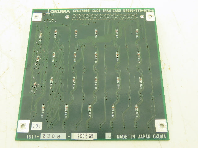 Okuma E4809-770-078-A Opus7000 CMOS SRAM Card Module