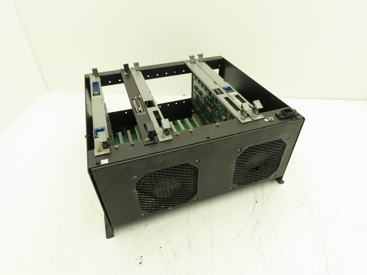 Okuma E7191-855-019-2 OPUS 7000 CPU/IF Rack 12 Chassis Backplane Add-On Cards
