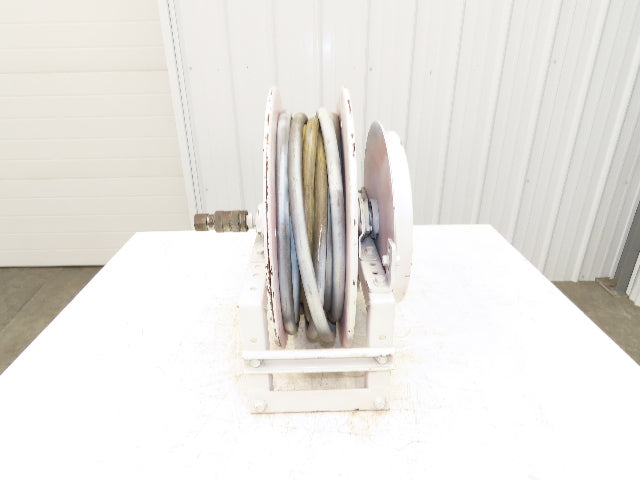 Hannay Reels 716-19-20-10.5J SR Retractable Industrial Air Hose Reel 1/2" X 39'