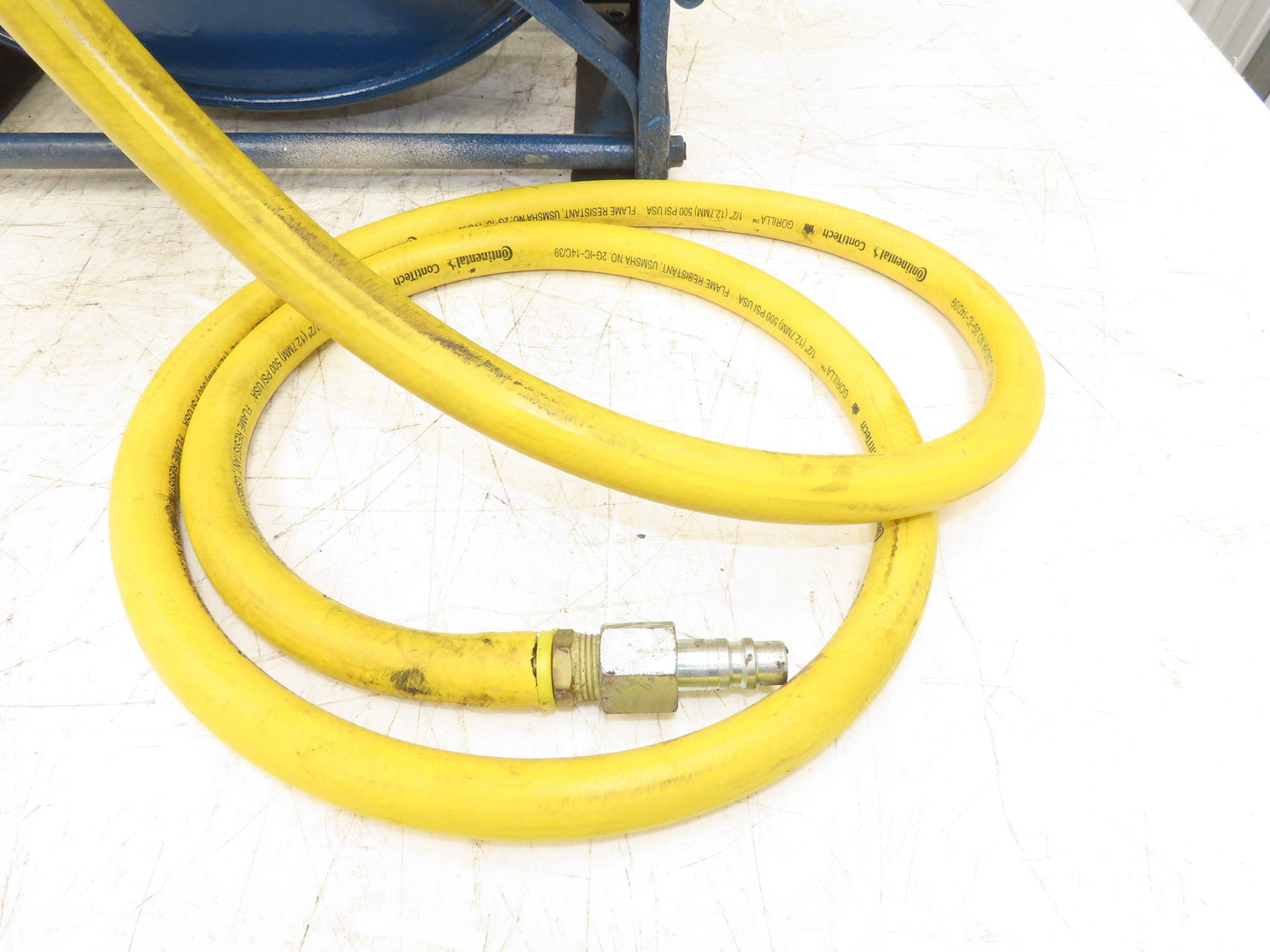 Hannay Reels 716-19-20C SR Retractable Industrial Air Hose Reel 1/2" X 37'