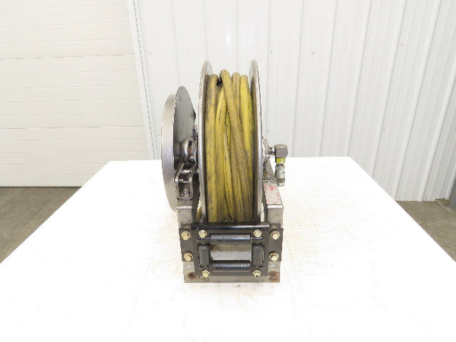 Hannay Reels 716-19-20-10.5J SR Retractable Industrial Air Hose Reel 1/2" X 41'