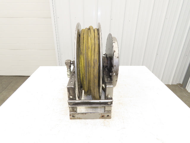 Hannay Reels 716-19-20-10.5J SR Retractable Industrial Air Hose Reel 1/2" X 41'