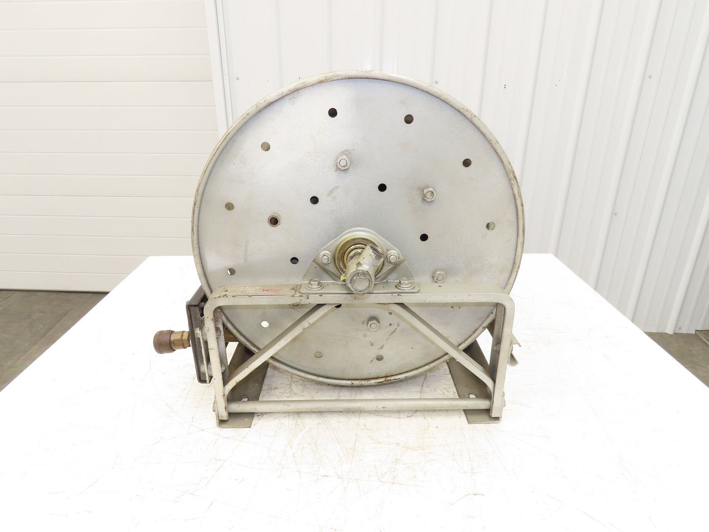 Hannay Reels 716-19-20J SR Retractable Industrial Air Hose Reel 1/2" X 35'