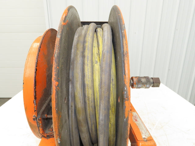 Hannay Reels 716-19-20J SR Retractable Industrial Air Hose Reel 1/2" X 41'