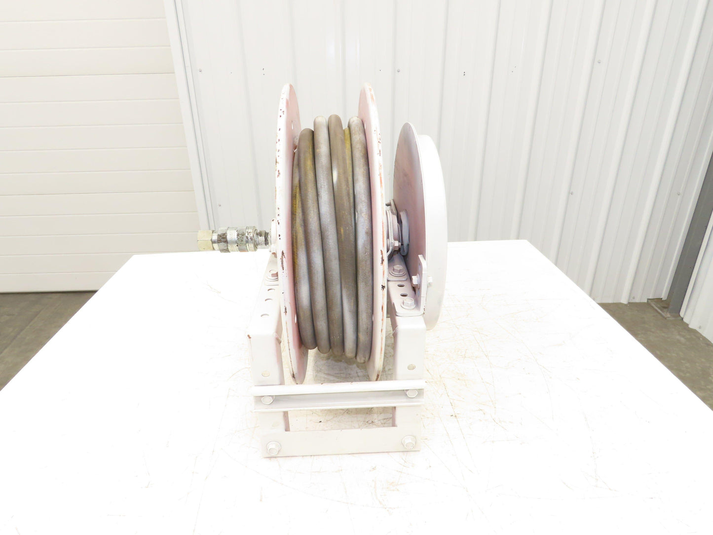 Hannay Reels 716-19-20-10.5J SR Retractable Industrial Air Hose Reel 1/2" X 40'