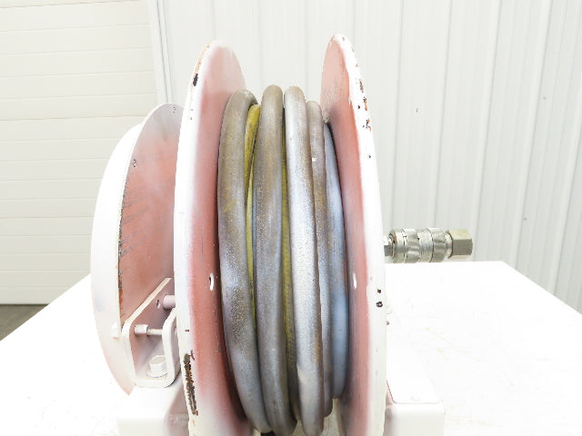 Hannay Reels 716-19-20-10.5J SR Retractable Industrial Air Hose Reel 1/2" X 40'
