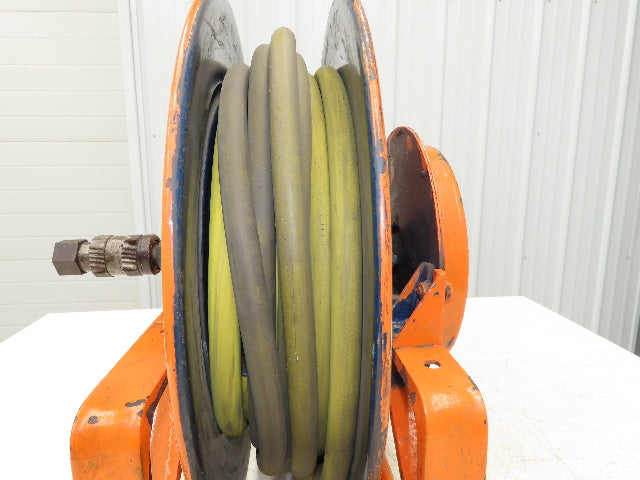 Hannay Reels 716-19-20C SR Retractable Industrial Air Hose Reel 1/2" X 37'