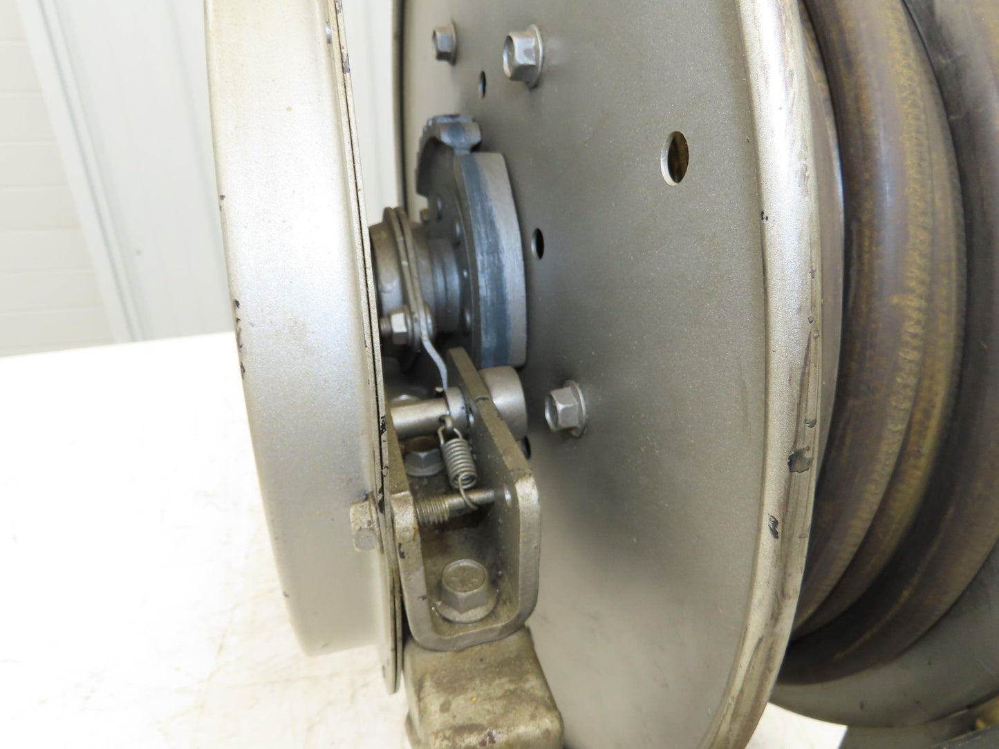 Hannay Reels 716-19-20-10.5J SR Retractable Industrial Air Hose Reel 1/2" X 49'