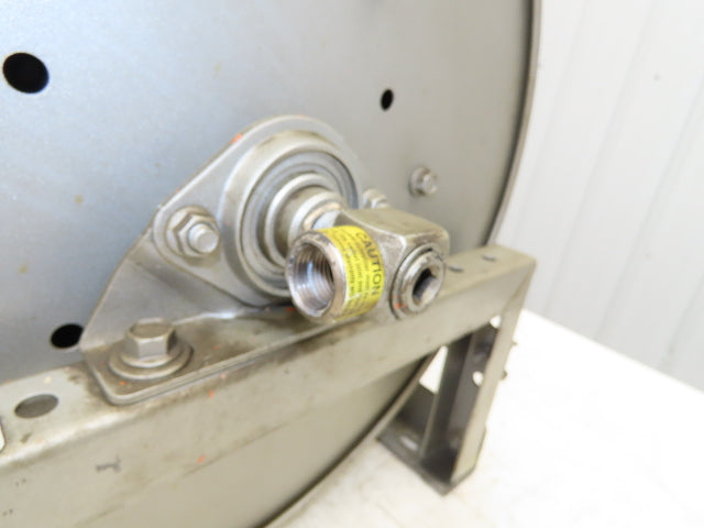Hannay Reels 716-19-20-10.5J SR Retractable Industrial Air Hose Reel 1/2" X 49'