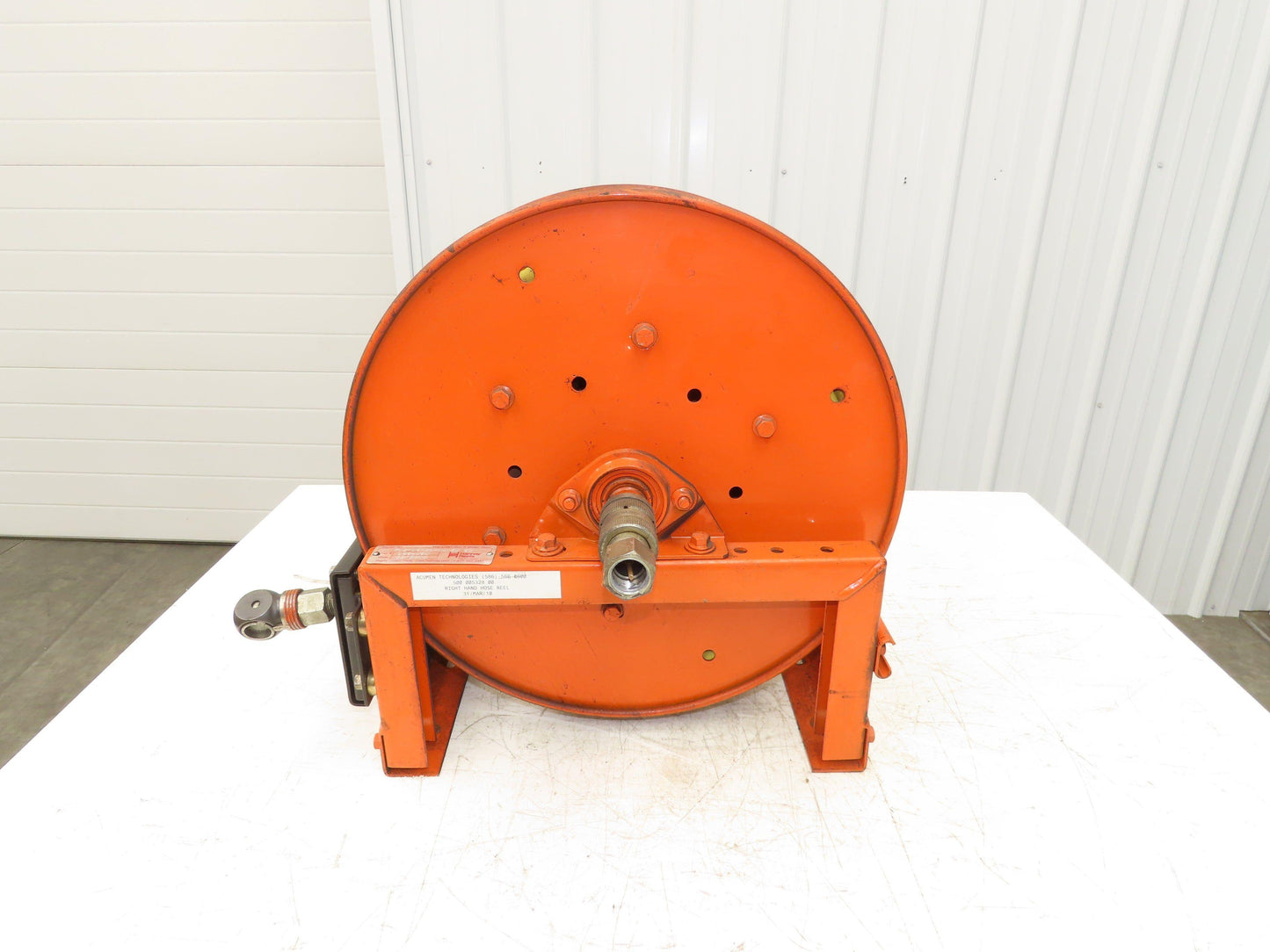 Hannay Reels 716-19-20-10.5J SR Retractable Industrial Air Hose Reel 1/2" X 38'