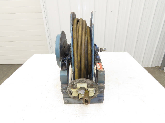 Hannay Reels 716-19-20C SR Retractable Industrial Air Hose Reel 1/2" X 39' Bent