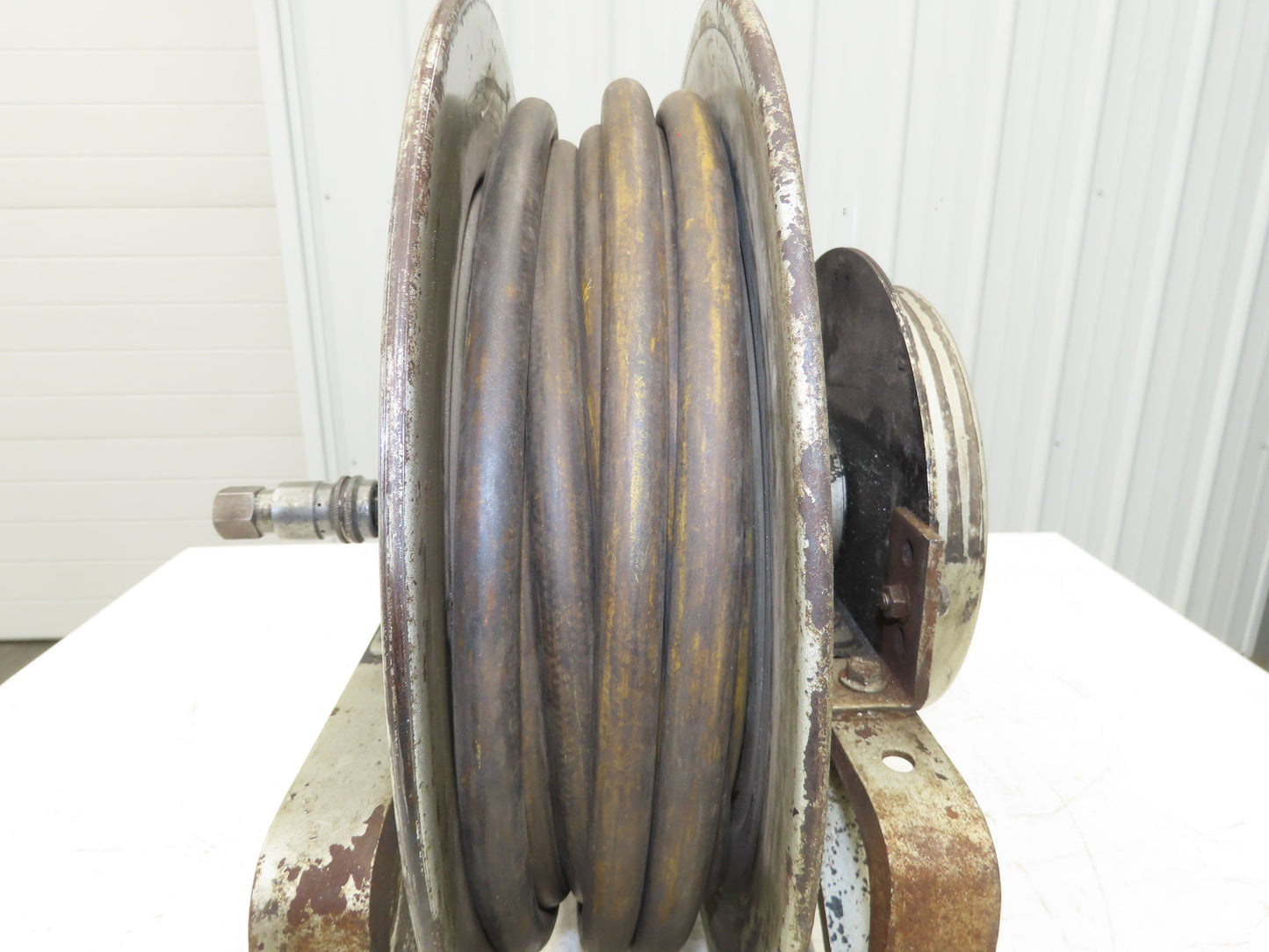 Hannay Reels 716-19-20C SR Retractable Industrial Air Hose Reel 1/2" X 47'