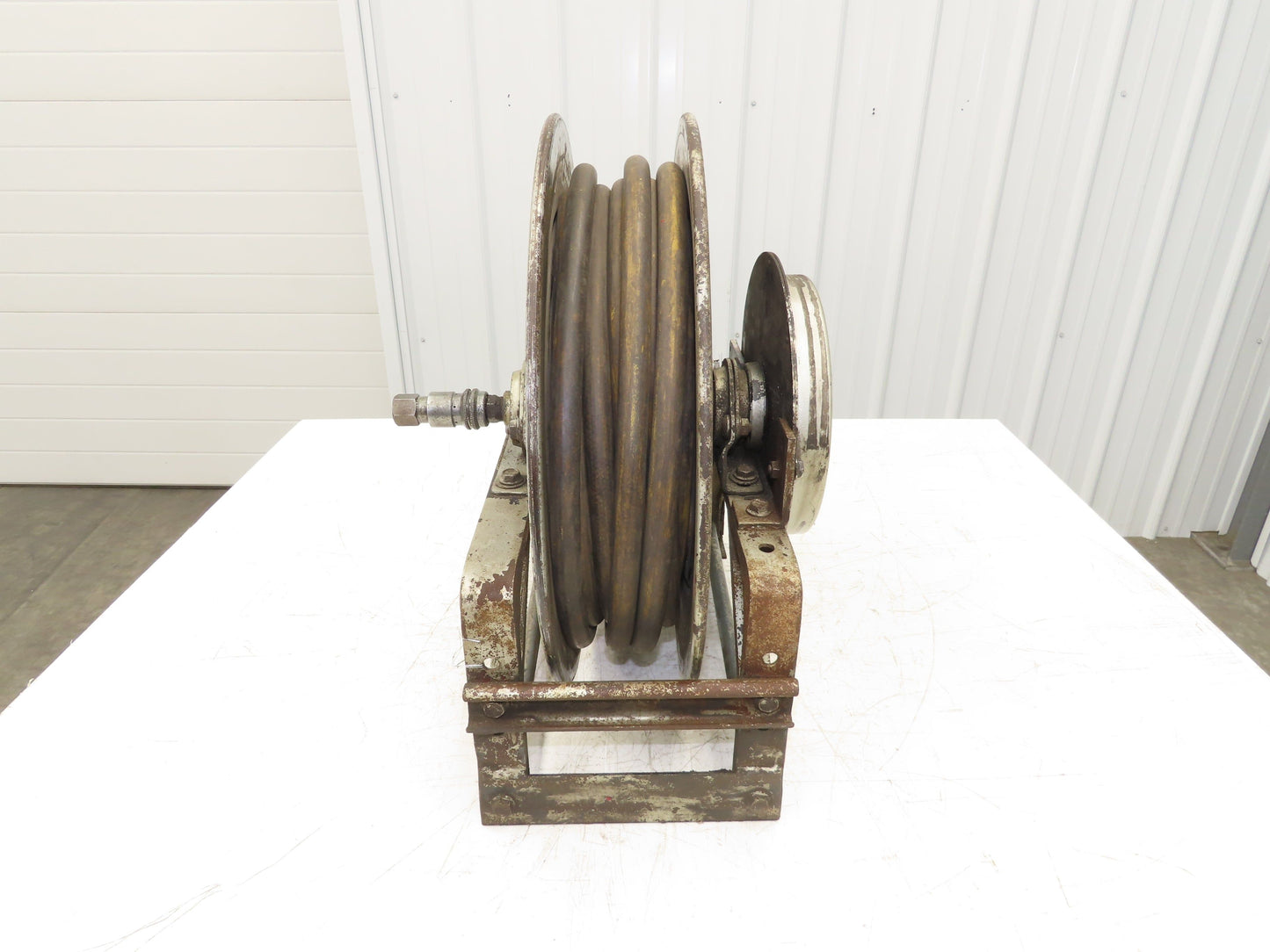 Hannay Reels 716-19-20C SR Retractable Industrial Air Hose Reel 1/2" X 47'