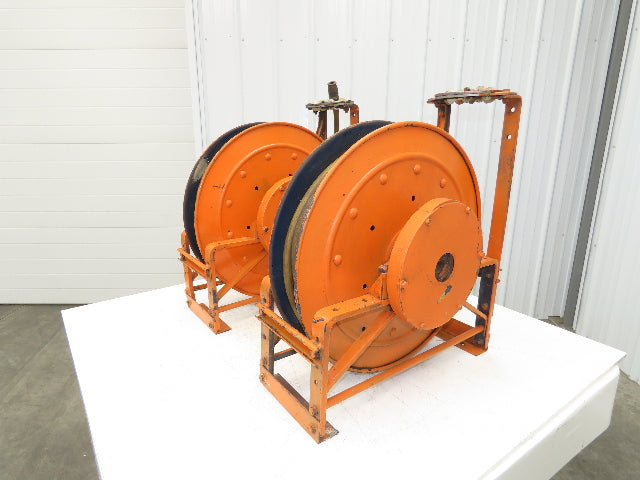 Hannay Reels 716-23-24C VR Retractable Industrial Air Hose Reel 1/2" Lot Of 2