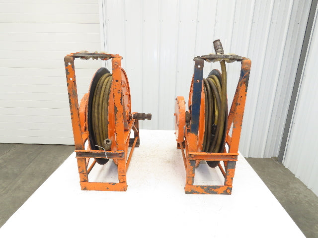 Hannay Reels 716-23-24C VR Retractable Industrial Air Hose Reel 1/2" Lot Of 2