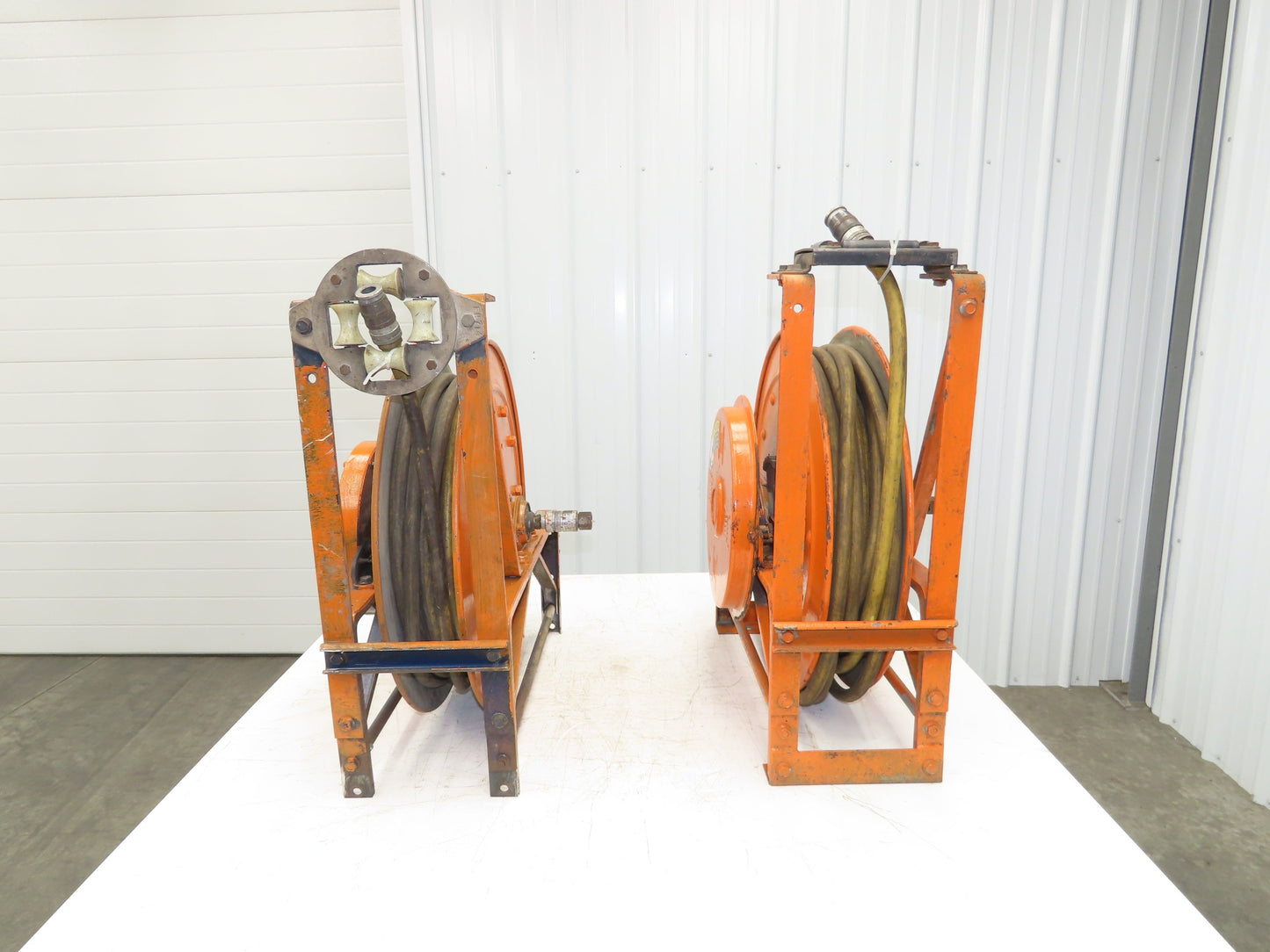 Hannay Reels 716-23-24 J VR Retractable Industrial Air Hose Reel 1/2" Lot Of 2