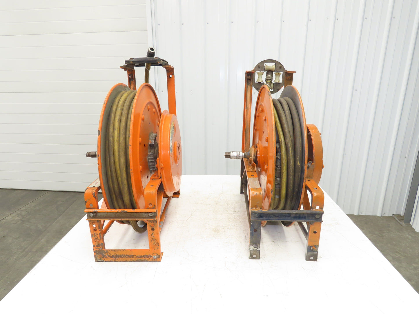 Hannay Reels 716-23-24 J VR Retractable Industrial Air Hose Reel 1/2" Lot Of 2