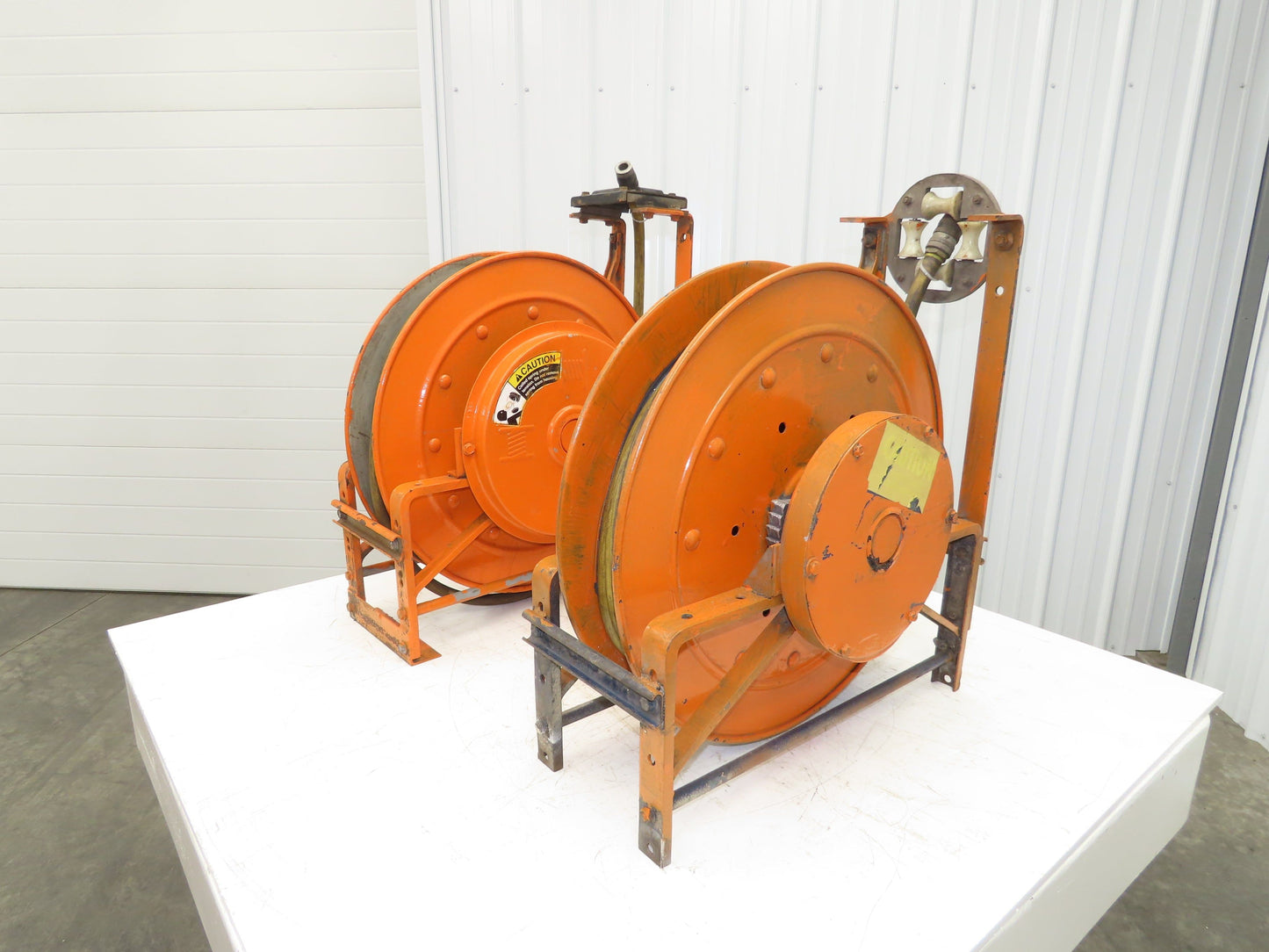 Hannay Reels 716-23-24 J VR Retractable Industrial Air Hose Reel 1/2" Lot Of 2