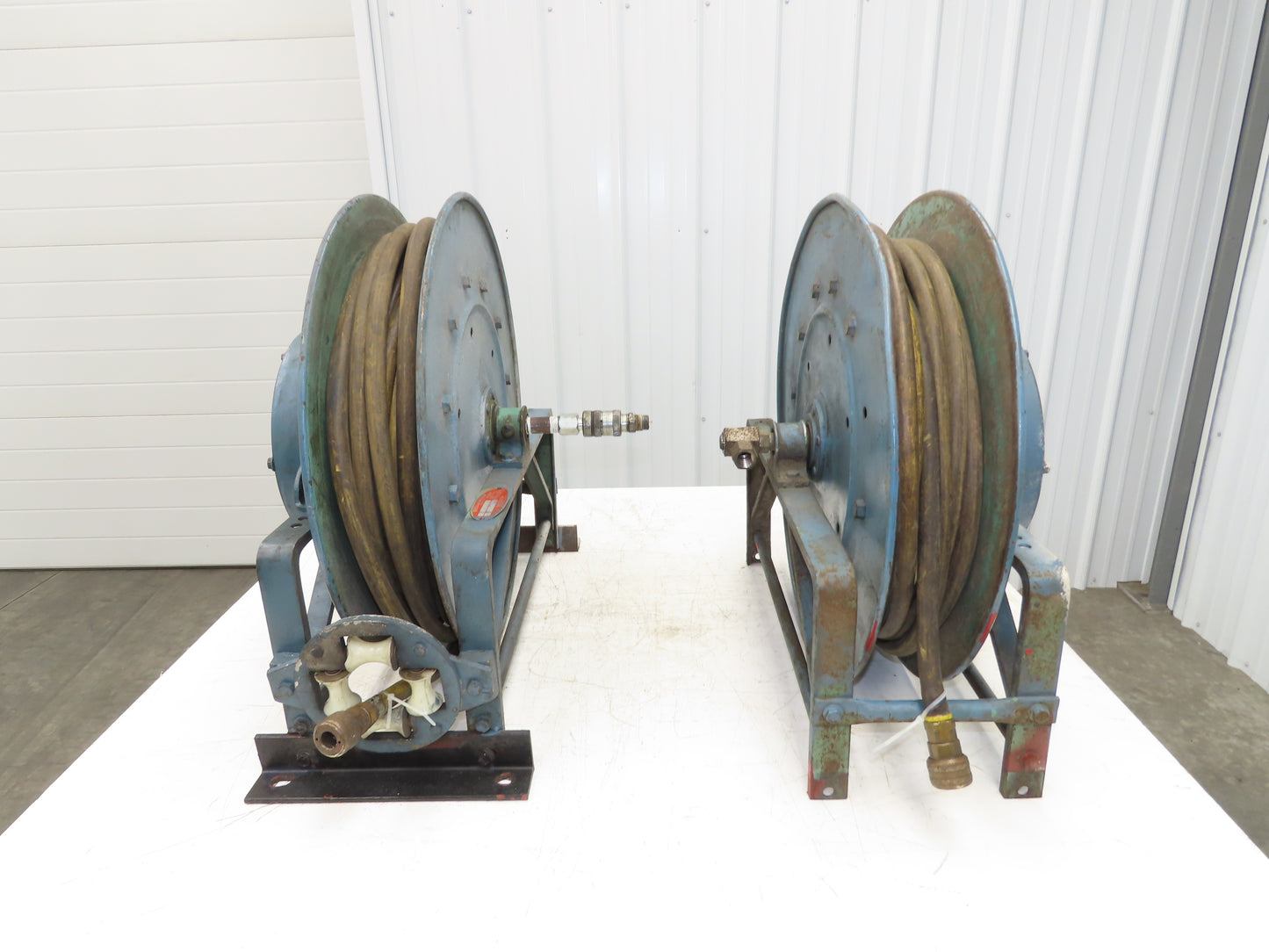 Hannay Reels 716-23-24 C Retractable Industrial Air Hose Reel 1/2" Lot Of 2