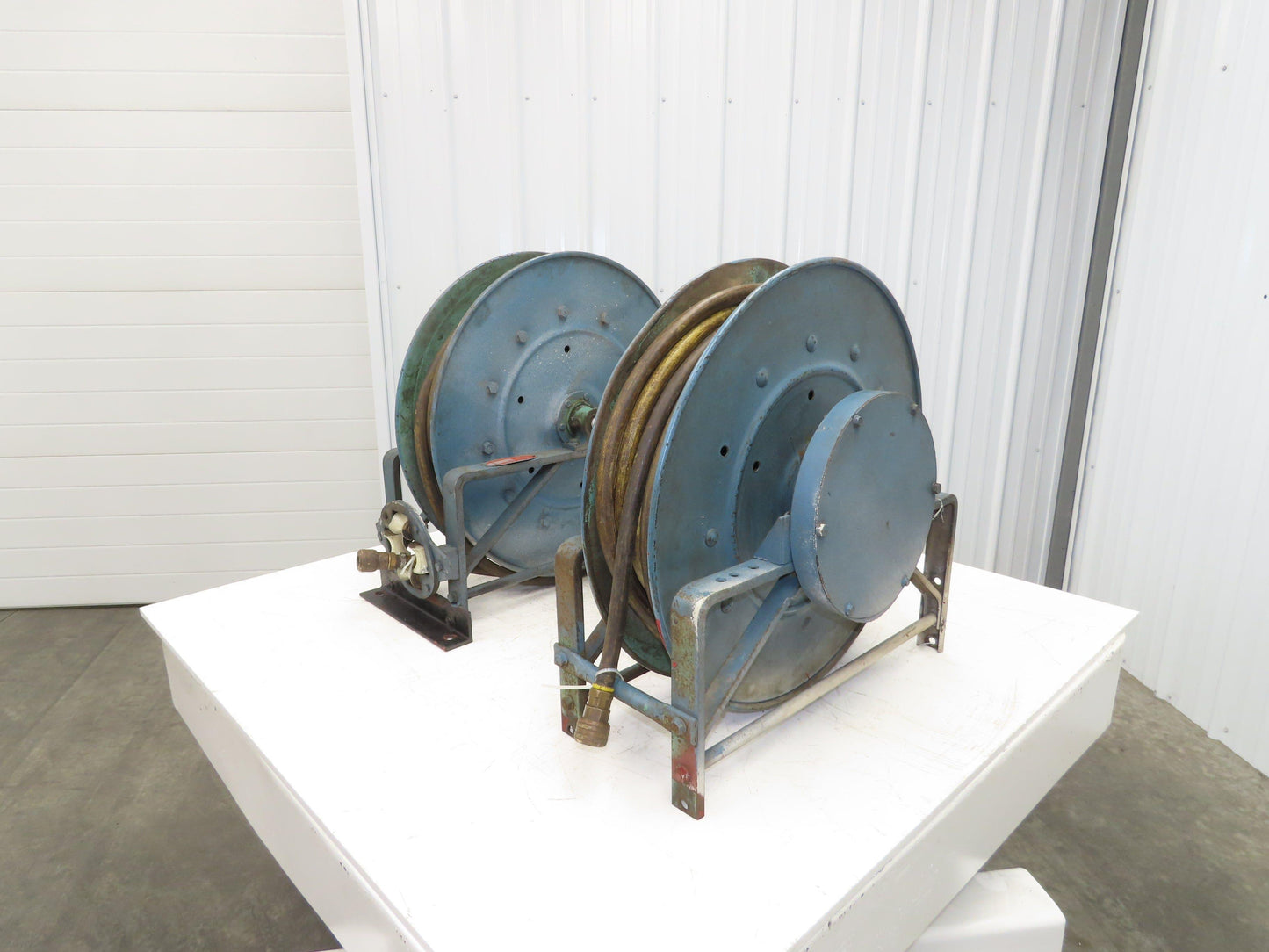 Hannay Reels 716-23-24 C Retractable Industrial Air Hose Reel 1/2" Lot Of 2
