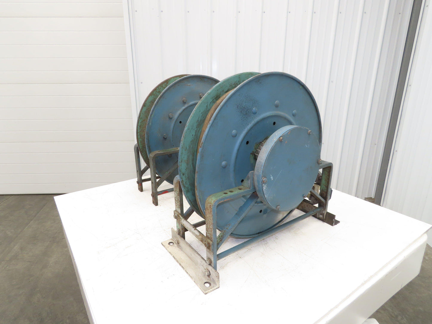 Hannay Reels 716-23-24 C Retractable Industrial Air Hose Reel 1/2" Lot Of 2