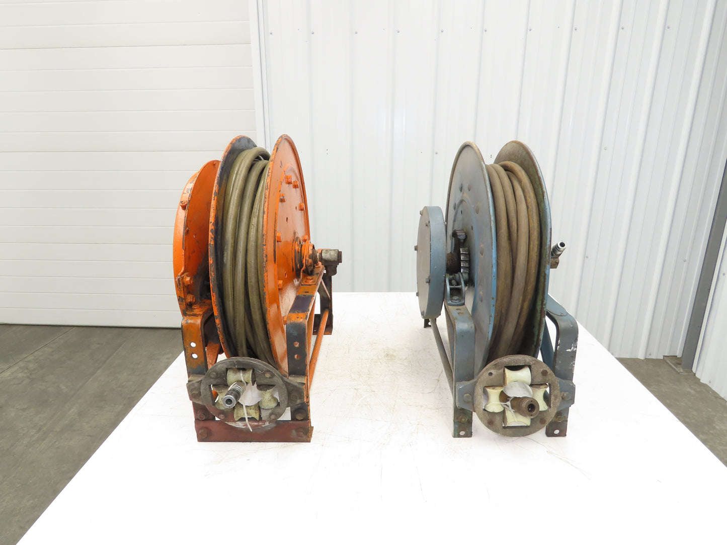 Hannay Reels 716-23-24 C Retractable Industrial Air Hose Reel 1/2" Lot Of 2