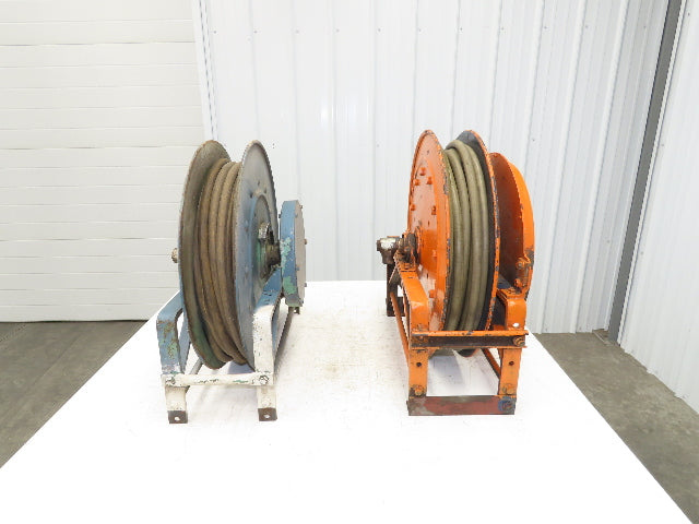 Hannay Reels 716-23-24 C Retractable Industrial Air Hose Reel 1/2" Lot Of 2