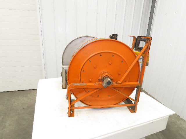 Hannay Reels 818-25-26B TR Retractable Industrial Water Hose Reel 3/4" Lot Of 2