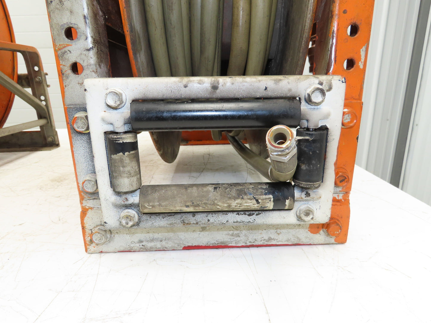 Hannay Reels 818-23-24B SR Retractable Industrial Water Hose Reel 1/2" Lot Of 2