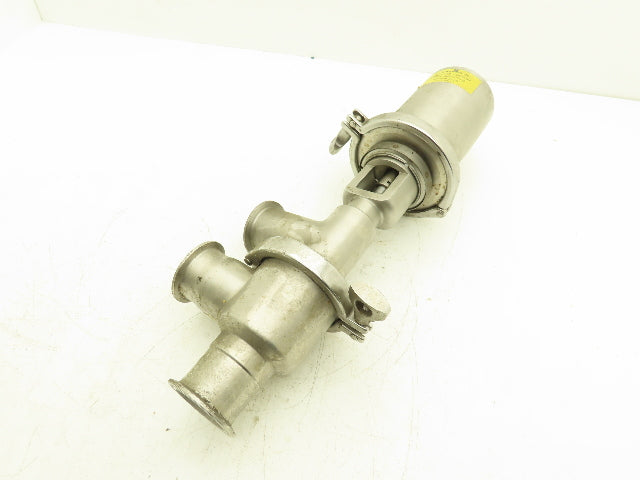 Stainless Products 3-way Sanitary Diverter valve Pneumatic Air Actuated