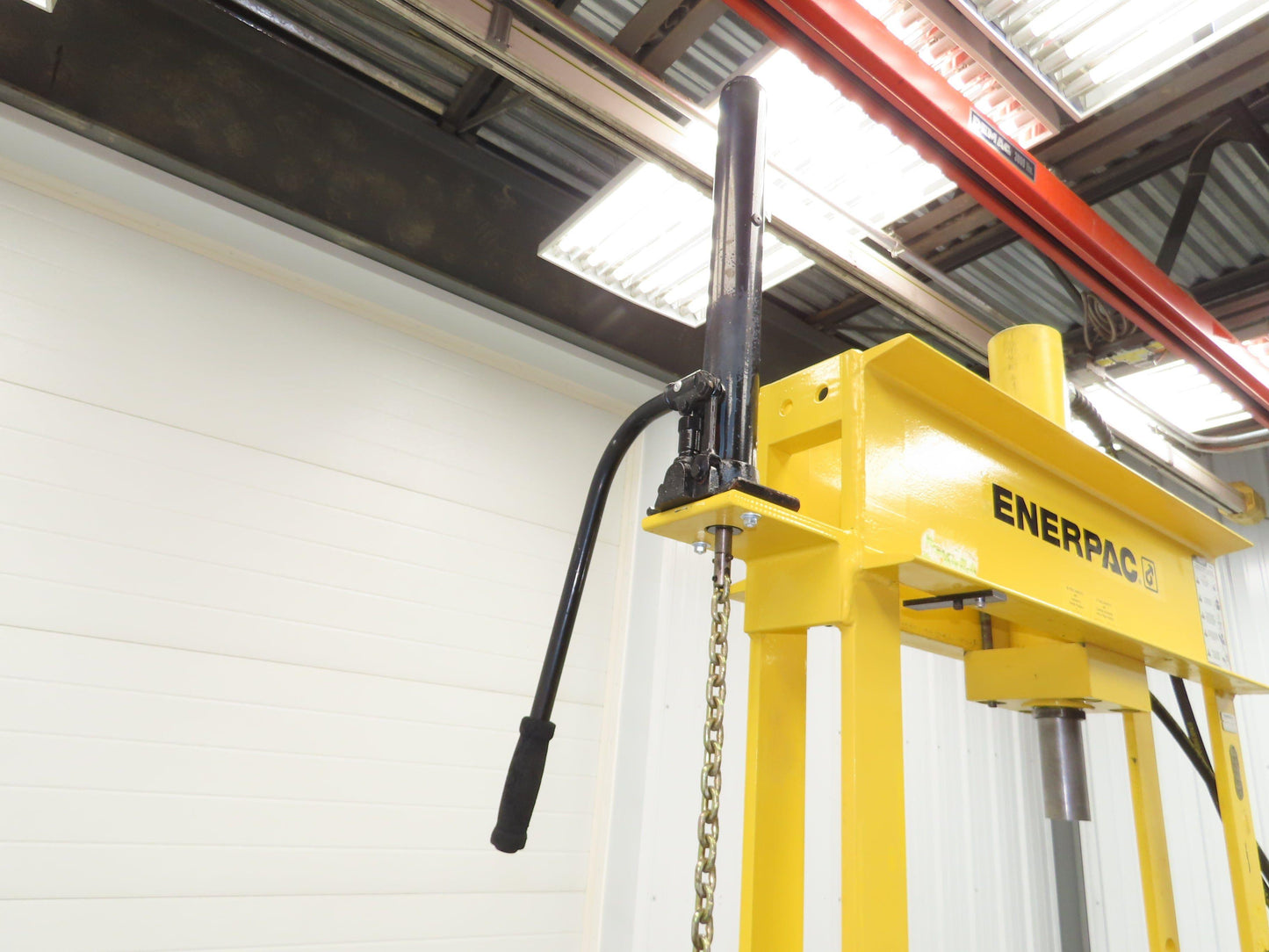 Enerpac IPE3060 Hydraulic Press 30 Ton H Frame 120V Pump Double Acting Cylinder
