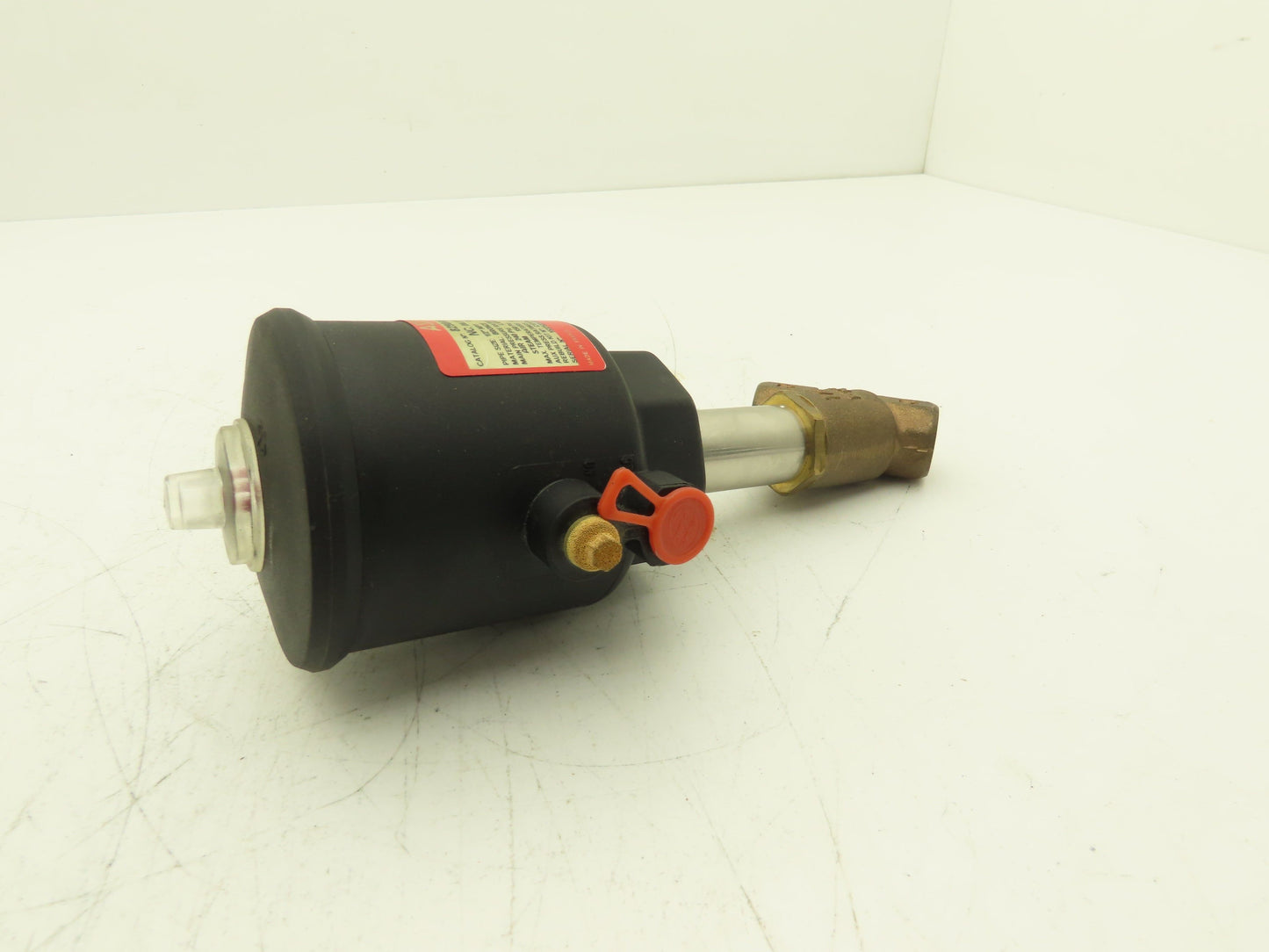 ASCO 8290A002 Piston Valve Angle Body 1/2" NPT Air/Liquid 240PSI Steam 150PSI