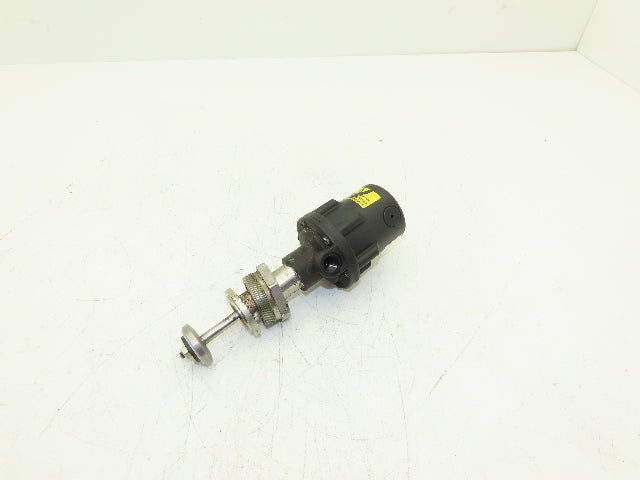 GEMU 9554 25Z 9 51 0 Pneumatically Operated Angular Seat Globe Valve 1/2"NPT NO