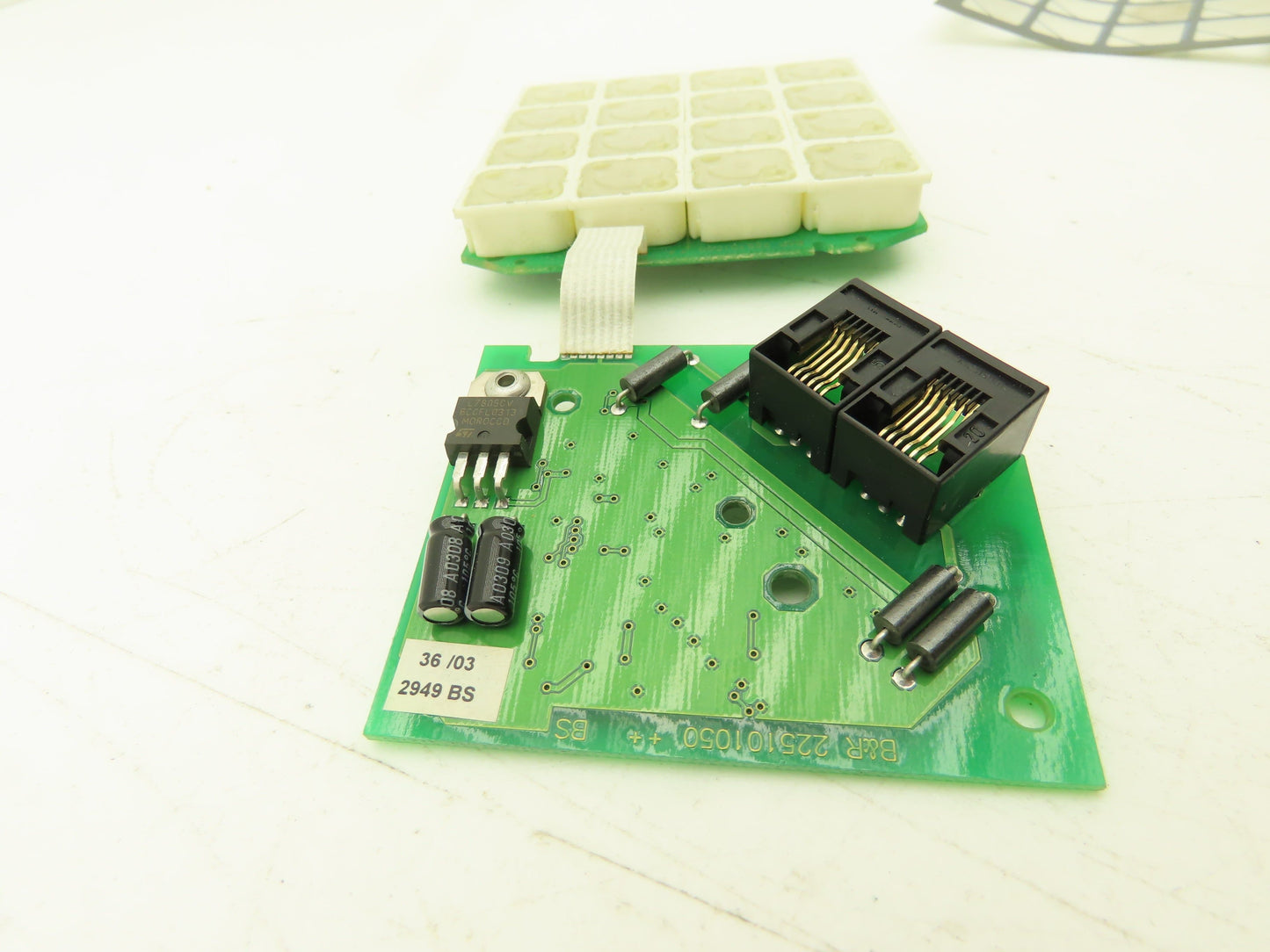 B&R Automation 4E0011.01-090 Panelware HMI Button Panel REV C0 *Internals Only*